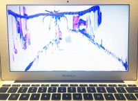 液晶割れ