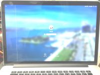 液晶に縦線