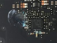Retina水没ロジックボード修理