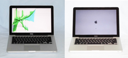 MacBook液晶修理before after